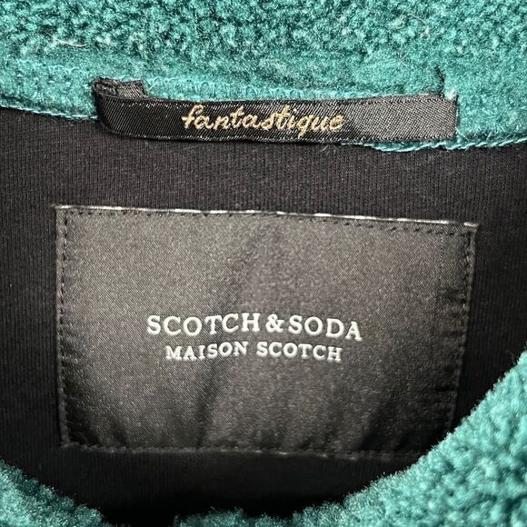 Scotch and Soda Teddy  jacket women's size small shacket pockets cozy warm - Picture 10 of 11